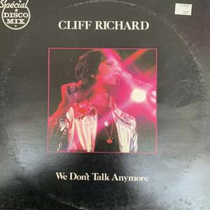 ◆ Cliff Richard - We Don't Talk Anymore (Long Version) ◆12inch フランス盤 DISCOヒット!!