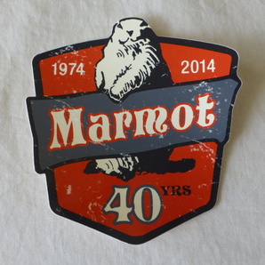 マーモット Marmot 40YRS ステッカー 40YRS Marmot マーモット 1974-2014 マーモット Marmot marmotの画像1