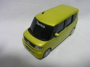 ダイハツ　1/30　非売品ミニカー（カラー見本）『タント【マスタードイエローマイカM】』