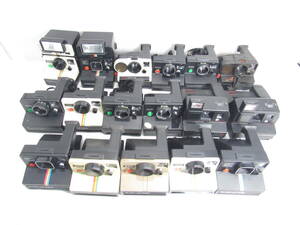 T-1304[同梱不可] POLAROID カメラ 17点まとめセット Land Camera 500 1000 2000 3000 Impulse CL 他 ポラロイド インスタント ジャンク