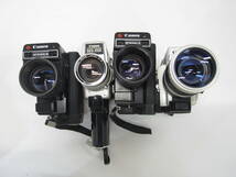 T-1333[同梱不可] Canon 8mmフィルムカメラ 4点まとめセット AF 514XL-S 1014 ELECTRONIC 518SV SUPER8 キャノン ビデオカメラ ジャンク_画像5