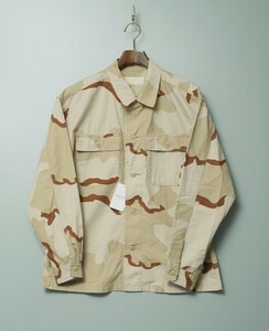 TH0764★未使用/2.6万円★プラージュ*military lip*コットン100％*カモフラージュ柄*シャツ/ブラウス*カーキブラウン*M相当