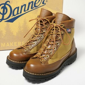 SGP4016△USA製*DANNER LIGHT ダナー ライト*30420X*白タグ*GORE-TEX/ゴアテックス*レースアップ ブーツ*マウンテンブーツ*靴*US5*箱付き