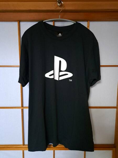 プレイステーション Ｔシャツ② Ｌ ブラック/黒 シール付き 新品 未使用 メンズ PlayStation ｔシャツ 即決 送料無料