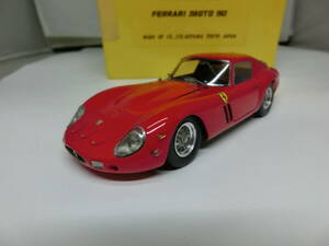 Maku Up SUPERIOR MODELS FERRARI 250GTO 1962 1/43 下間 康博 完成品 難あり