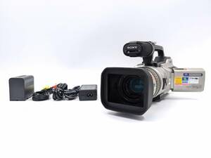 ★☆中古 良品 動作確認/点検清掃済 テープメカ 修理済 SONY ソニー Handycam ハンディカム DCR-VX2000 miniDV テープ 対応 S-992-1☆★