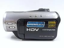 ★☆miniDV/HDVテープのダビングに最適！ 中古 良品 動作確認/点検清掃済 SONY ソニー Handycam ハンディカム HDR-HC3 S-1018☆★_画像4