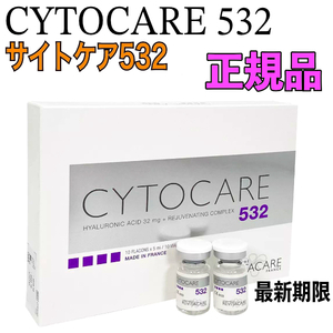 3本 サイトケア532 CYTOCARE 532 ヒアルロン酸 最新期限