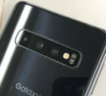 ★激安 Galaxy S10 128GB SIMロック解除済み 最大容量良好 格安SIM可 au 〇 SCV41 ブラック 中古 BIE0312 A-4_画像9