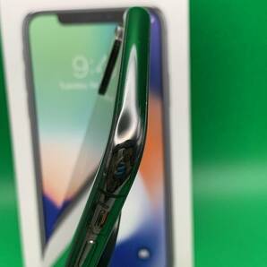 ★バッテリー新品 iPhone X 256GB SIMロック解除済み 最大容量100% 格安SIM可 SoftBank ○ MQC12J/A スペースグレー BP2062 5の画像5