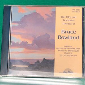 BRUCE ROWLAND FILM & TELEVISION THEMES 映画音楽集CD スノーリバー／輝く大地の果てに (1982) ほか
