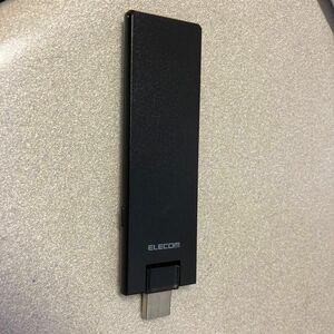 ELECOM 中継機　USB型　WTC-1167US-B 初期化済　本体のみ