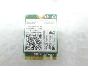 複数入荷 Intel Dual Band Wireless-AC 7260 7260NGW 無線LANカード 中古動作品(r32)