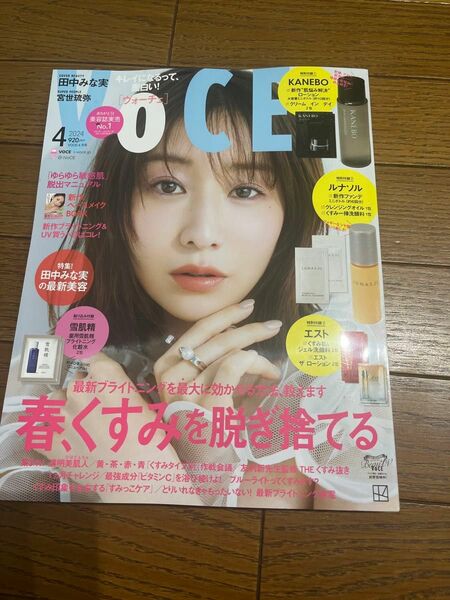 VoCE 4月号　貼り込み付録のみ付