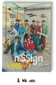 ◆n.SSign 2nd mini album『Happy &』 & W ver. 直筆サイン非売CD◆韓国