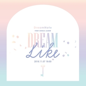 ◆DreamNote 1st Single Album 『Dreamlike』 直筆サイン非売CD◆韓国 