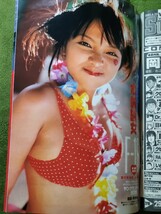 週刊ヤングサンデー2005年6月23日号★岡本奈月 瀬戸早妃 山本梓 ピンナップ 水崎綾女 グラビアアイドル 水着 ビキニ グラドル_画像6