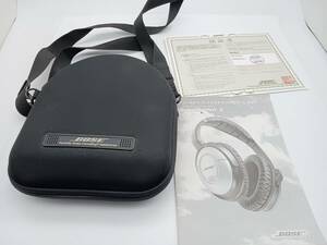 動作品【 BOSE ヘッドフォン QuietComfort 2 収納ケース付き 】検索タグ) 当時物 保管品 HT