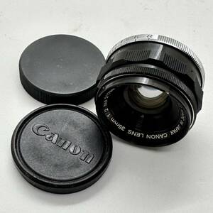 Canon キヤノン CANON LENS 35mm 1:2 L39マウント 単焦点レンズ ジャンク