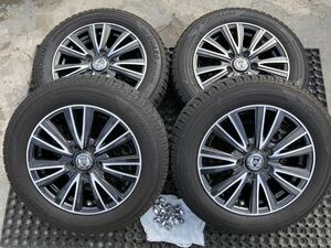 RIZLEY 185/65R15 6J +53 PCD114.5 ナット付き アルミホイール4本セット