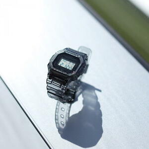 国内正規品 新品未使用 BEAMS 別注 G-SHOCK DW-5600BEAMS20-8JR ブラック スケルトン 黒 透明 ビームス Gショック CASIO カシオ 腕時計