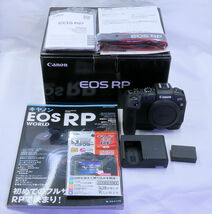 新同品　CANON EOS RP ボディ グリップeg-e1bk付き_画像1