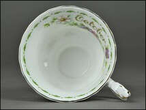 ロイヤルアルバート【ROYAL ALBERT】FLOWER OF MONTH SERIES COSMOS コスモス カップ&ソーサー【山-617_画像6