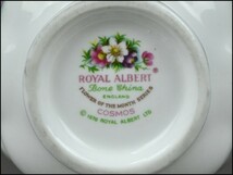 ロイヤルアルバート【ROYAL ALBERT】FLOWER OF MONTH SERIES COSMOS コスモス カップ&ソーサー【山-617_画像8