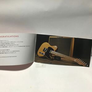 フェンダー FENDER Japan オーナーズマニュアル カタログの画像2