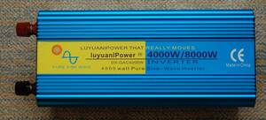 ◇ インバーター 正弦波 4000W 最大8000W DC12V / AC110V 50Hz　◇