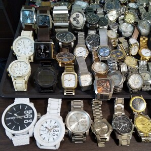 腕時計まとめて SEIKO CITIZEN CASIO G-SHOCK ALBA RADO DIESEL TECHNOS NIXON RICOH ORIENT ELGIN CK FOSSIL swatchなど合計310個の画像4