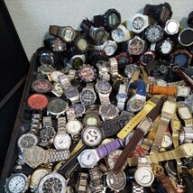 腕時計まとめて SEIKO CITIZEN CASIO G-SHOCK ALBA RADO DIESEL TECHNOS NIXON RICOH ORIENT ELGIN CK FOSSIL swatchなど合計310個_画像8