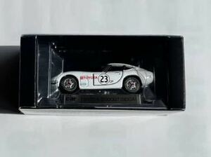 トヨタ 2000GT SCCA/23（ブルー×ホワイト） （1/59スケール トミカリミテッド TL0040 688754）