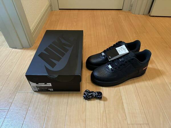 26cm Supreme Nike Air Force 1 Low SP Black 24SS シュプリーム ナイキ エア フォース 1 エアフォース1 ロー ブラック 黒 スニーカー US8