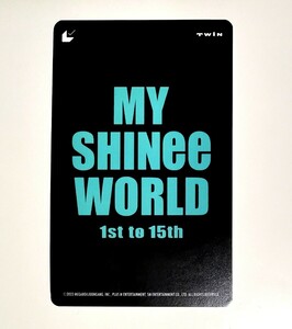 「番号通知のみ」「MY SHINee WORLD」映画 ムビチケ 1枚 前売券 一般券 ムビチケカード