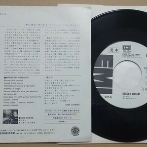 白レーベル見本盤 ジョン・ウェットン制作 ダンカン・マッケイ/愛は幻/DUNCAN MACKAY STEVE HARLEY COCKNEY REBEL EMR-20281国内盤シングルの画像2