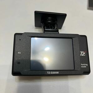 中古美品 前後２カメラドライブレコーダー TZ-D205W microSDカード16GB  ③の画像4