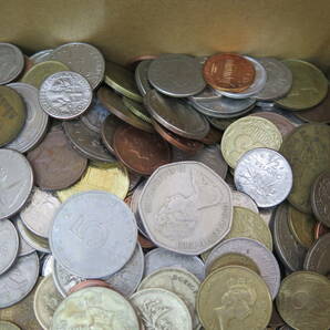 1円～△世界のコイン 硬貨 海外 いろいろまとめて 約15.3kg 無選別の画像3