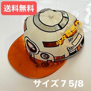 ★少々難あり STARWARS NEW ERA コラボ BB-8 キャップ サイズ 7 5/8★