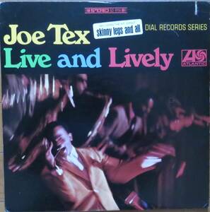 JOE　TEX／LIVE　AND　LIVELY（ATLANTIC　8156）　USオリジナル盤　