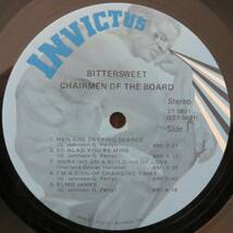 CHAIRMEN　OF　THE　BOARD／BITTERSWEET（INVICTUS　9801）　USオリジナル盤　_画像3