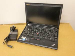 【中古】Lenovo ThinkPad X230（CPU:i5-3320M/MEM:16G/SSD:64G/USキーボード）