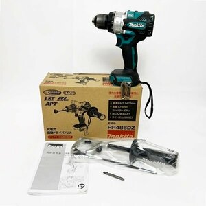 makita マキタ HP486DZ 充電式震動ドライバドリル 本体 グリップ未使用 電動工具 通電動作確認済み ネジ打ち DIY 中古 現状品 格安 HK0115