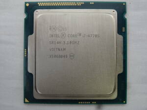 ★Intel /CPU Core i7-4770S 3.10GHz 起動確認済み！★ジャンク！！