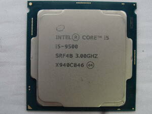 ★Intel / CPU Core i5-9500 3.00GHz 起動確認済★①