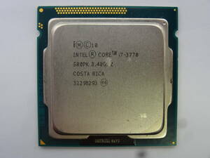 ★Intel /CPU Core i7-3770 3.40GHz 起動確認済み！★①