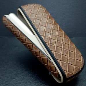 アイコスイルマ i ケース iqos iluma case ケース イルマケース イルマカバー ドアカバーセット 網 茶