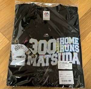 ソフトバンクホークス 松田宣浩 300本塁打 TシャツM