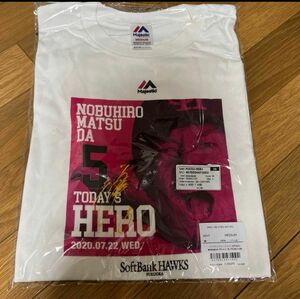 ソフトバンクホークス 松田宣浩 HERO ヒーローTシャツ M