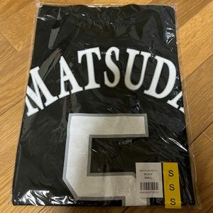 ソフトバンクホークス 松田宣浩 背番号 Tシャツ S ブラック 黒